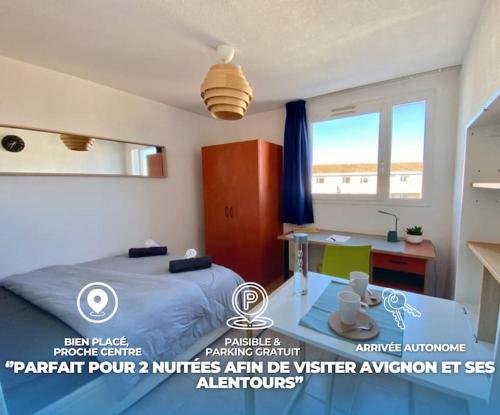 Charmant Studio Moderne Centre & Gare d'Avignon