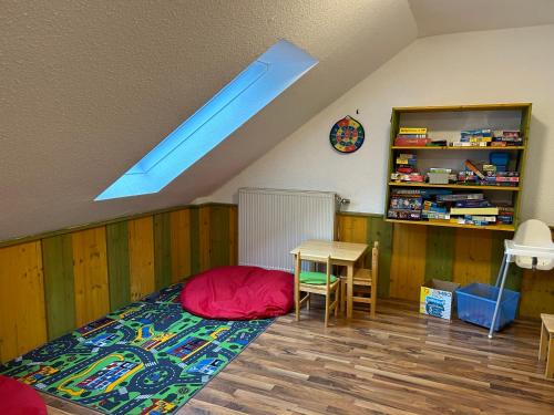Posezení v ubytování Ferienappartement Schwarzwaldeck in Todtnauberg