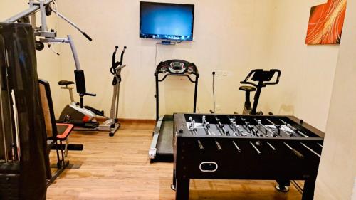 Pusat kecergasan dan/atau kemudahan kecergasan di نزل تالا للشقق المخدومة - Tala nezel Serviced Apartments