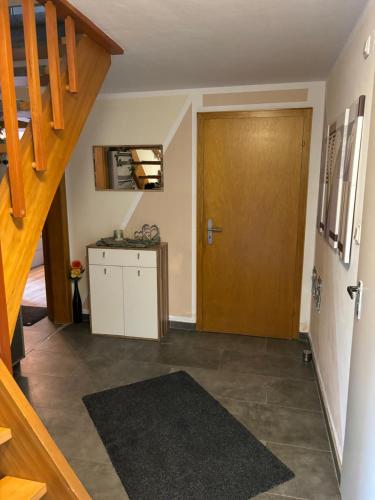 Kuchyň nebo kuchyňský kout v ubytování Gästezimmer „Ellmau“