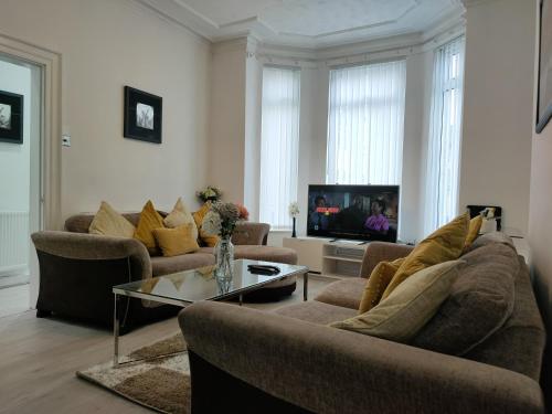 Et opholdsområde på Alton Rd guesthouse