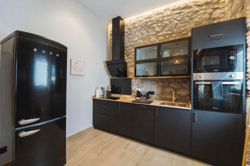 Dapur atau dapur kecil di SUITE HAUS BAHIA