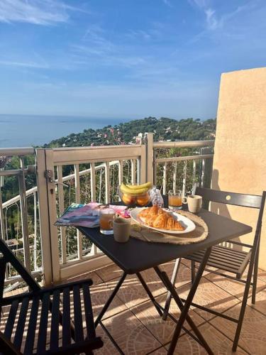 Charmant studio avec terrasse privée et vue exceptionnelle