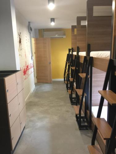 Pusat kecergasan dan/atau kemudahan kecergasan di Bed@Town Hostel