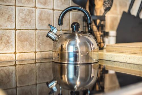 Dapur atau dapur kecil di Shoreline Athens Riviera
