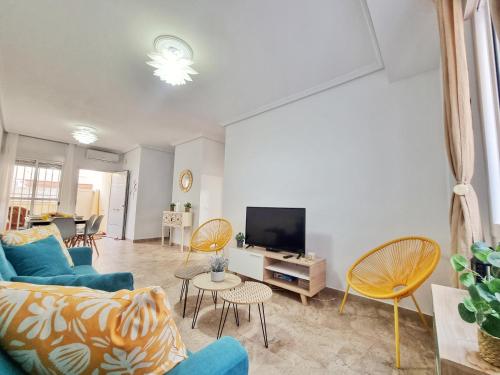 Μια τηλεόραση ή/και κέντρο ψυχαγωγίας στο CASA, SOL y PLAYA, Cabo de Gata, Almería