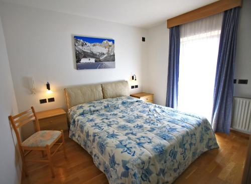Posteľ alebo postele v izbe v ubytovaní Cesa Bernard - Cima 12 e new Fraine
