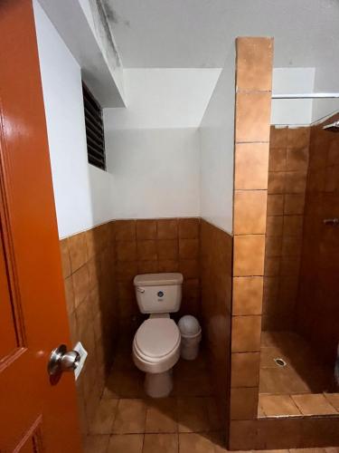 Koupelna v ubytování Hotel valery 2