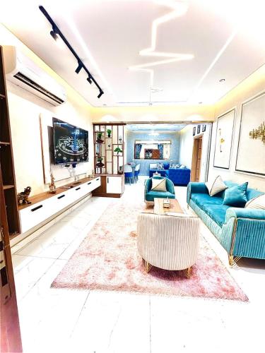 Χώρος καθιστικού στο Sheikh Zayed home