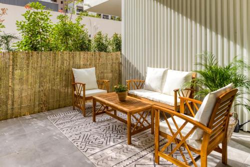 Chic Marianne - Appt T2 Climatisé, Parking et Terrasse privée