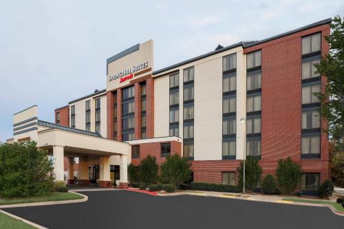 una rappresentazione della parte anteriore di un hotel di SpringHill Suites by Marriott Oklahoma City Quail Springs a Oklahoma City