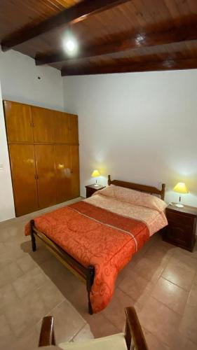 Postel nebo postele na pokoji v ubytování La posada de Josefina