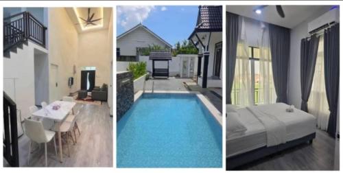 Kolam renang di atau dekat dengan Teratak Beringin 8 Bedrooms With Pool