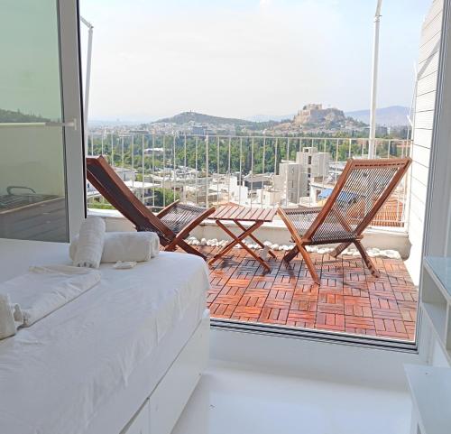 Rooftop studio with Acropolis view just next to Panathenaic Stadium - 280 Athens view