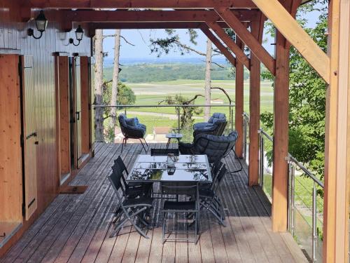 Le cottage des pins chalet sur les vignes