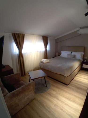 Cama o camas de una habitación en Hotel Driada