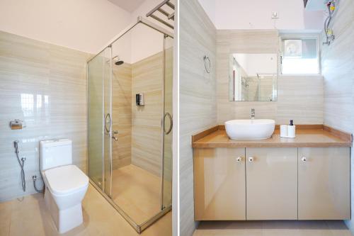 Koupelna v ubytování Bougainvillea Suites