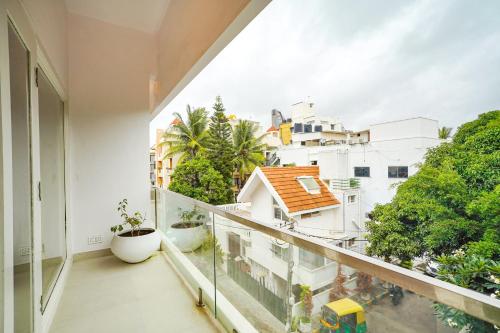 Balkón nebo terasa v ubytování Bougainvillea Suites