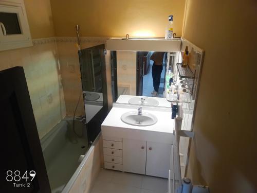 Koupelna v ubytování Kothi