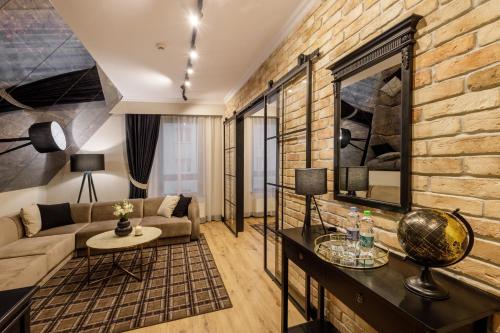 Ruang duduk di Hotel Grodzki Business & Spa