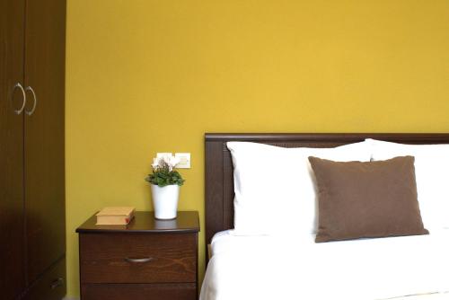 Palirria Hotel & Studiosにあるベッド