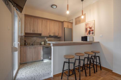 Serenity Haven - New Renovated 2Br Apt in Koukaki