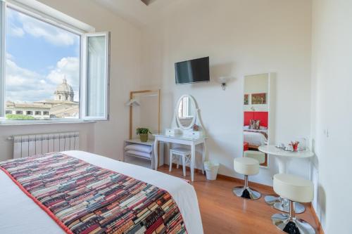 A television and/or entertainment centre at Superior Relais FCollection Temple View