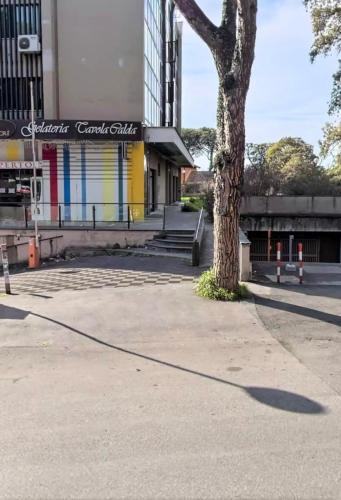 Bangunan di mana terletaknya rumah percutian