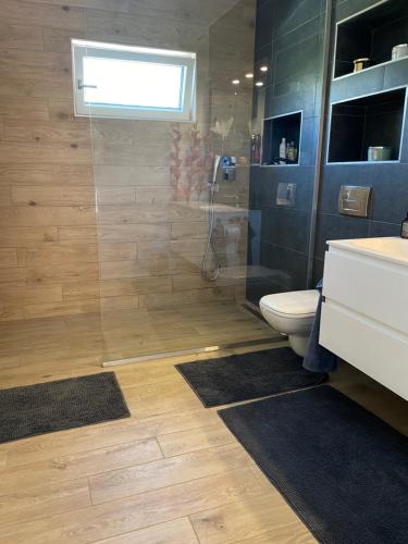 Koupelna v ubytování Bert apartman