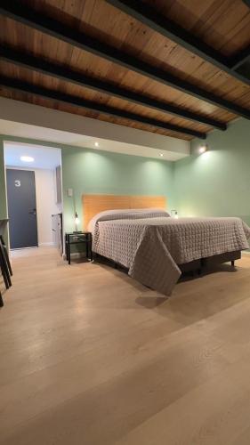 a bedroom with a large bed in a room at Charcas Suites Palermo Soho in Buenos Aires