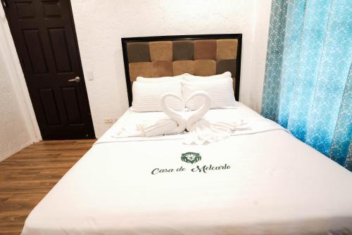Postel nebo postele na pokoji v ubytování Casa de Celestina Private Resort