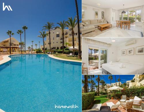Cozy apartment with terrace and access to the beach, in Elviria, Marbella East