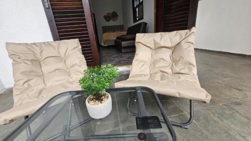 Χώρος καθιστικού στο House Beach Brasil