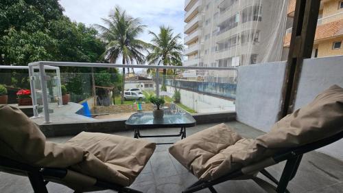 Μπαλκόνι ή βεράντα στο House Beach Brasil
