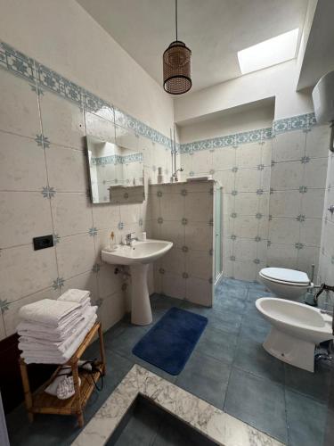 Koupelna v ubytování B&B Il Giardinetto
