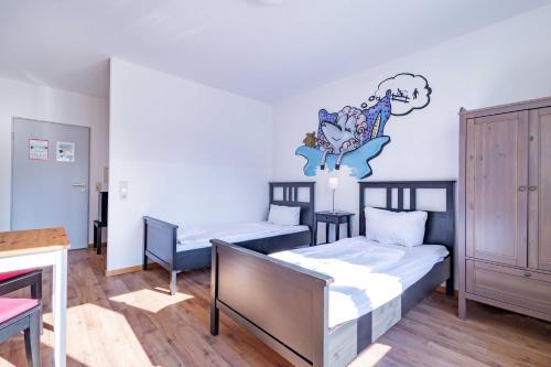 Ruang duduk di StayInn Hostel und Gästehaus