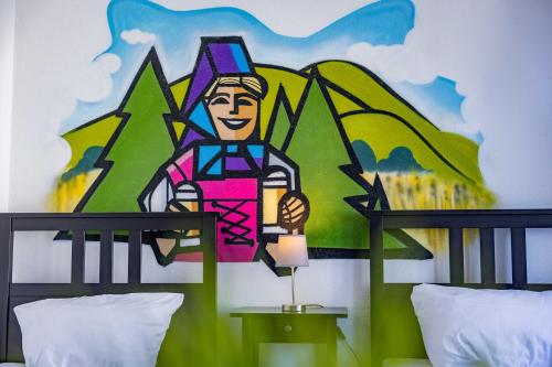 Katil atau katil-katil dalam bilik di StayInn Hostel und Gästehaus