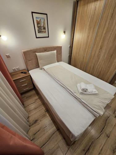 Postel nebo postele na pokoji v ubytování Hotel Post Nürtingen