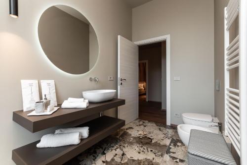 Koupelna v ubytování Carignano luxury suite