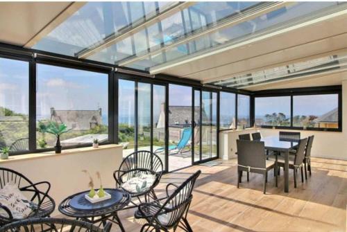 Maison proche du Phare de Trézien vue mer