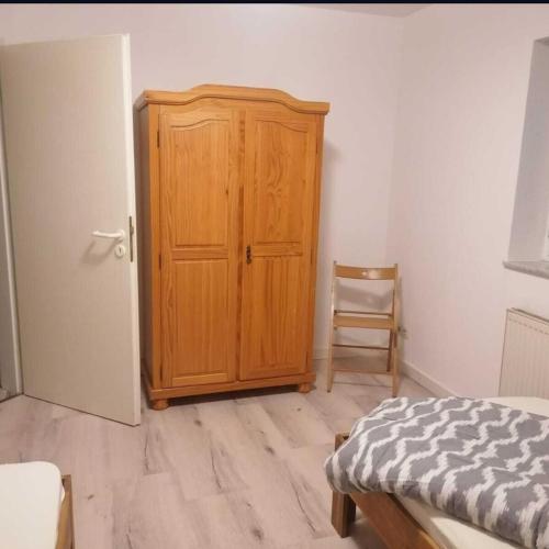 Katil atau katil-katil dalam bilik di Ferienwohnung Inge