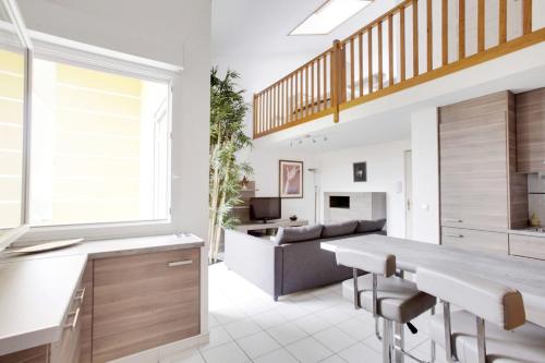 Posezení v ubytování Duplex Alberti - Welkeys
