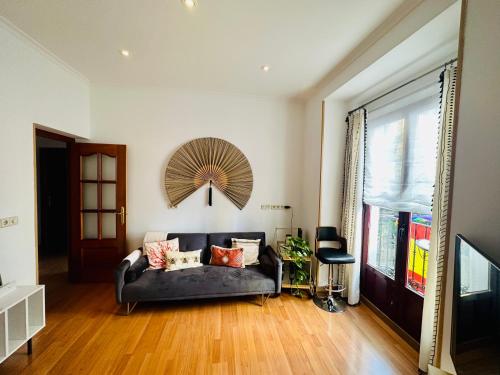 Habitación privada con balcones, centro Madrid, Malasaña