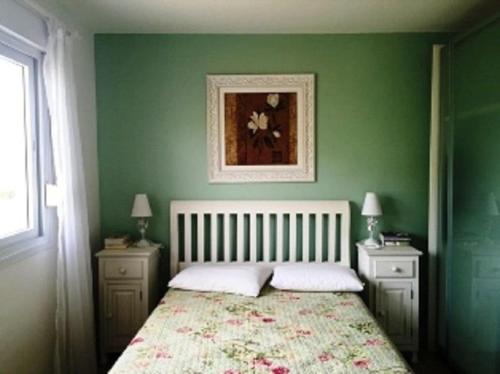 Ένα ή περισσότερα κρεβάτια σε δωμάτιο στο Venha Curtir suas Ferias no Condominio Pacífic