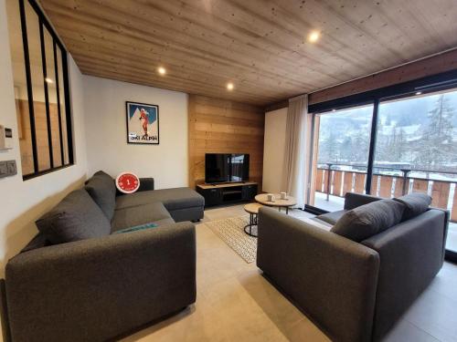 Résidence Le Nantaux - Appartement lumineux, dans un chalet entièrement rénové, centre station MAE-0931