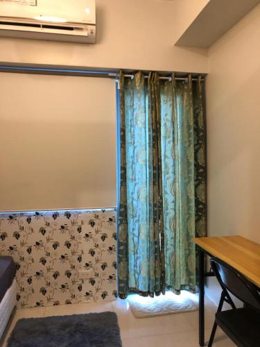 Ruang duduk di 1br with balcony 30flr T4