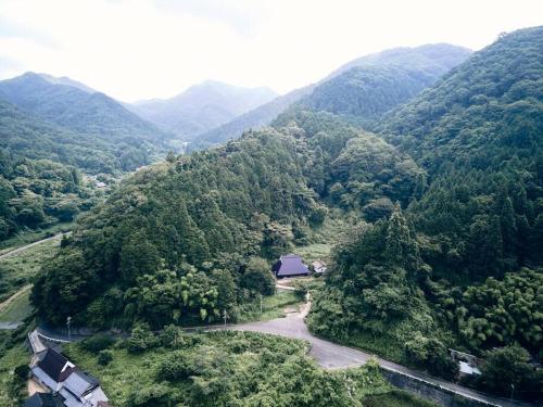 ヴィラの近くで見られる自然の景観