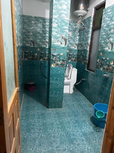 Phòng tắm tại Ronak Hilltop Homestay Kasol