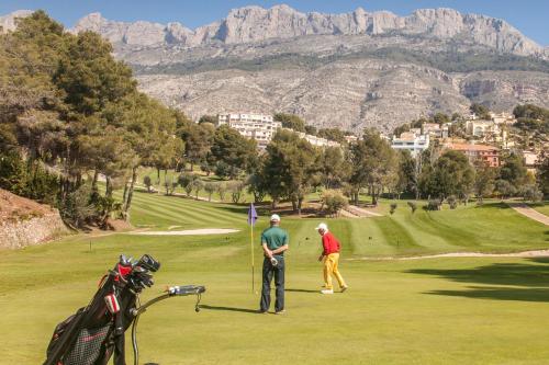Golf pri apartmáne alebo okolí