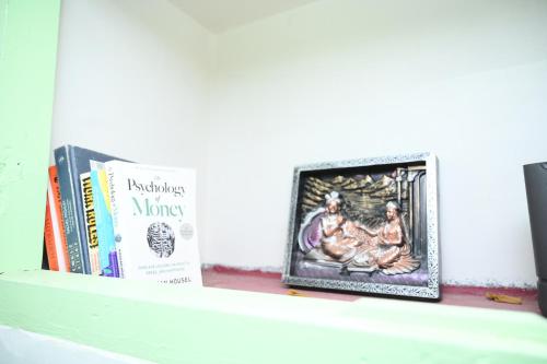 Biblioteca en el apartamento